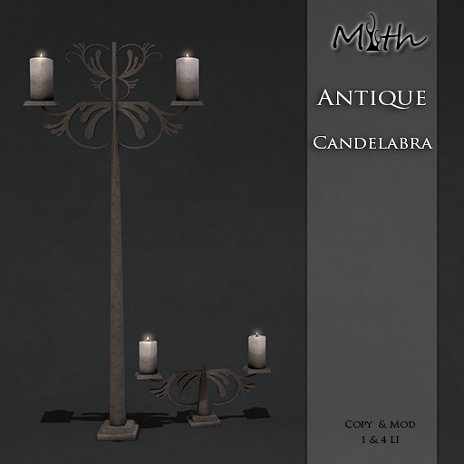 Myth - Antique Candelabra