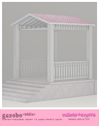 things&stuffs [gazebo] white unpack box