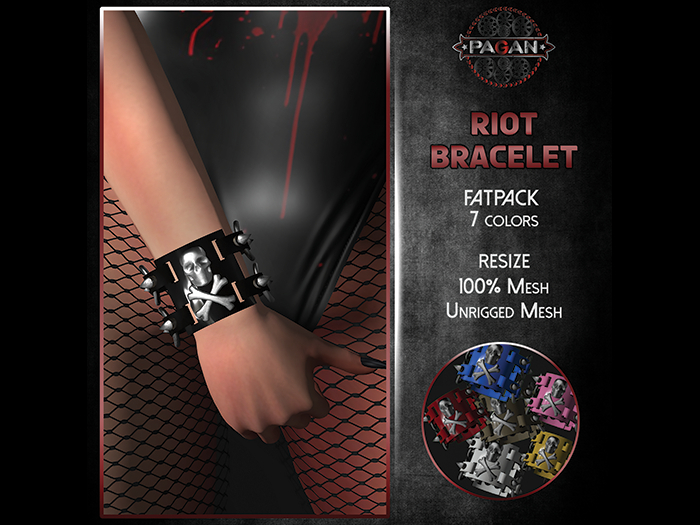 [Pagan] Riot Bracelete Fatpack  all colors