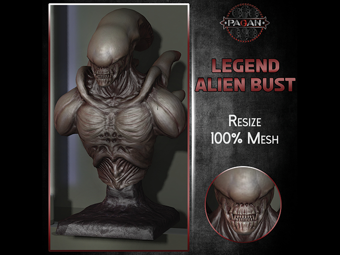 [Pagan]  legend aliens  bust