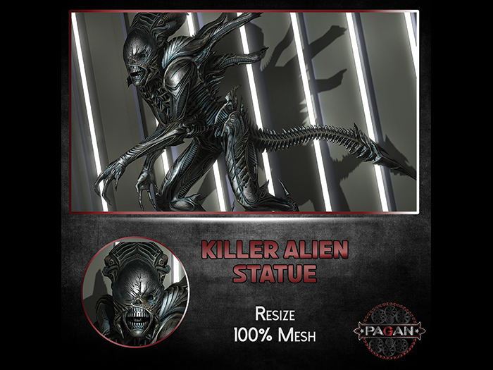 [Pagan]  Killer Aliens Statue