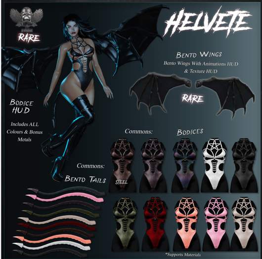 [The Forge] Helvete Tail, Cream