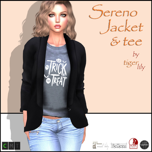 Tigerlily Designs Sereno Jacket: Trick or Treat