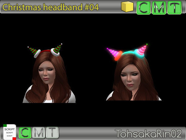 Christmas headband #04