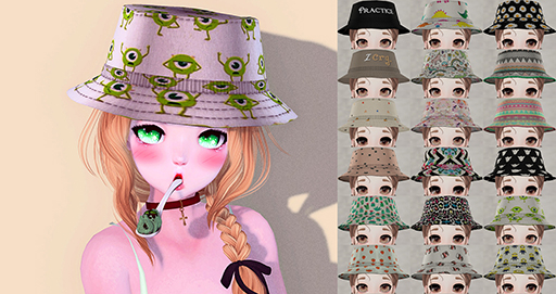 *(OO)*YUKI_Bucket Hat (Full Pack)
