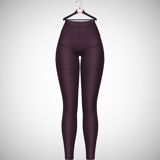 ChicModa // Phoebe Leggings // PLUM