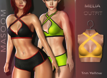 [[ Masoom ]] Melia Top Yellow - Legacy, Legacy Perky, Lara,Lara Petite, Freya