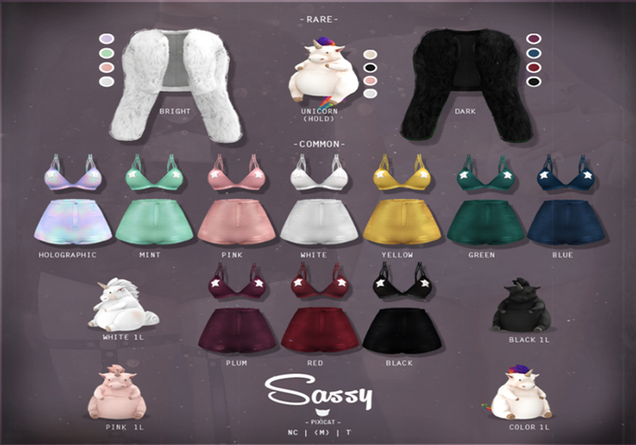 -Pixicat- Sassy.Unicorn (Color)