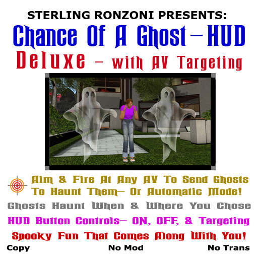 Sterling's Chance Of A Ghost HUD Deluxe [BOXED]