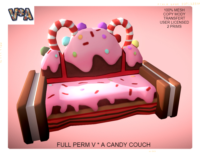 FULL PERM V * A CANDY COUCH
