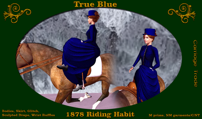 @CT@ Riding Habit True Blue