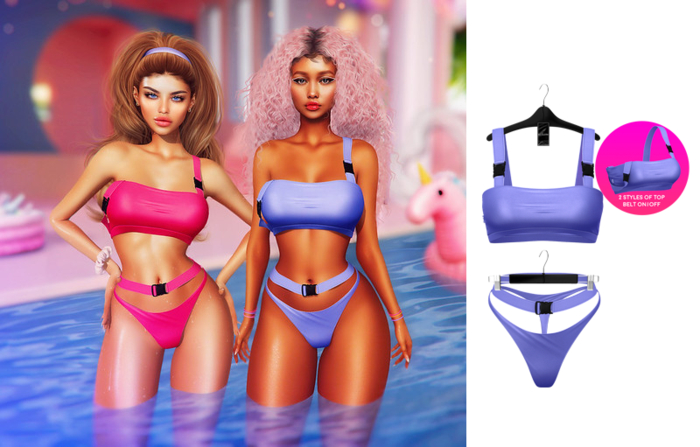 Ec.cloth - Kate Sporty Set - Babyblue (add it)