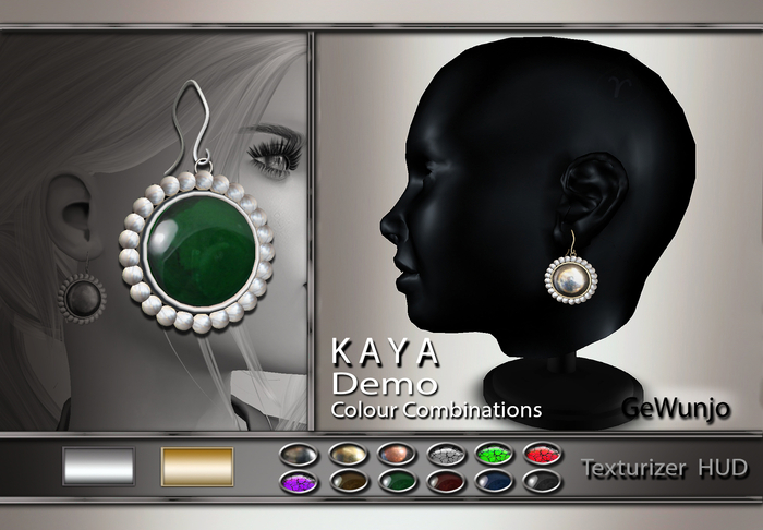 GeWunjo : KAYA earrings DEMO