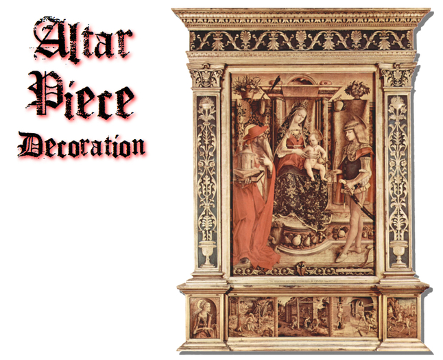 Ornate Altar Piece (2)