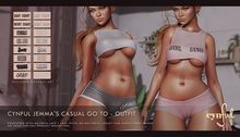 Cynful Jemma's Casual Go To - Outfit - Fatpack Maitreya Lara (+ Petite), Belleza Freya, Legacy (+ Perky)