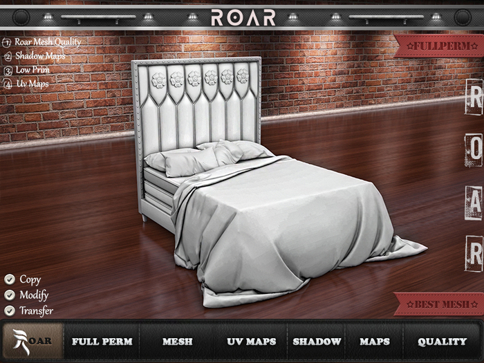 {::ROAR::} Fullperm Bed #2117