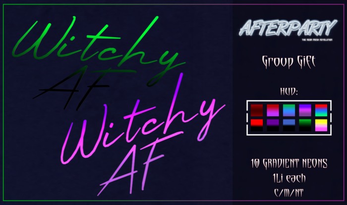 Afterparty - Witchy AF [GG]