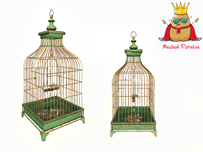 Meshed Potato - Vintage Bird Cage - Full Perm Mesh
