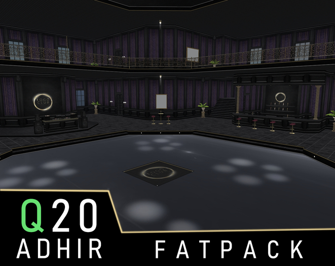 Q20 - [Gold Walls - FATPACK] - Ballroom Club - [ADHIR] - BOX