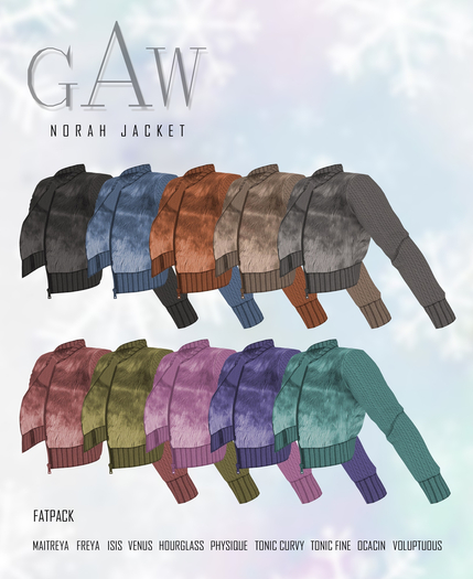 GAW Norah Jacket FATPACK