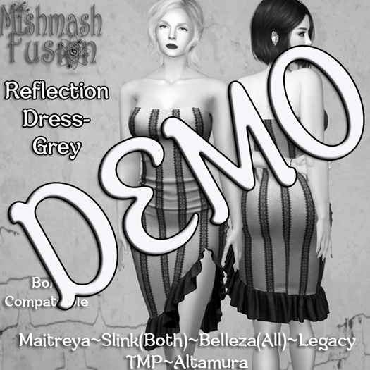 ~*MF*~ Reflection Dress - Demo (Add or Rez)