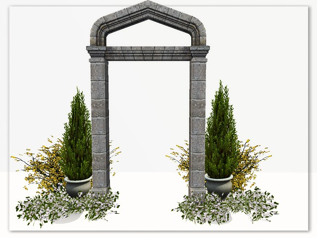[AE] Garden Store - Moon Star  Garden Arch