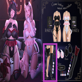 Casse lustre . sweet succubus  socks purple