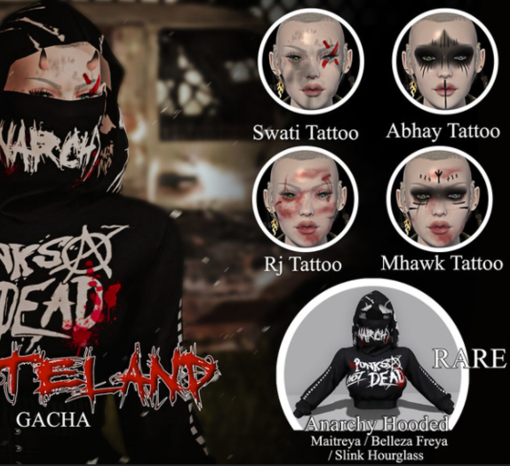 ::moonshine:: Anarchy Hooded RARE (rez)