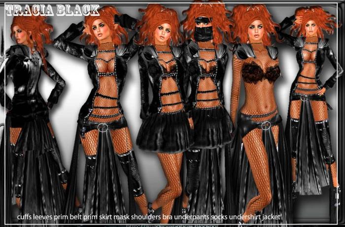KL TRACIA BLACK GOTHIC OUTFIT