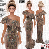 ASYMETRIC SHOULDER GOWN,ALL BODIES
