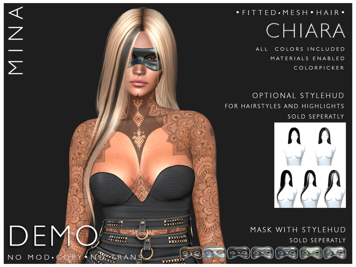 DEMO - MINA Hair - Chiara