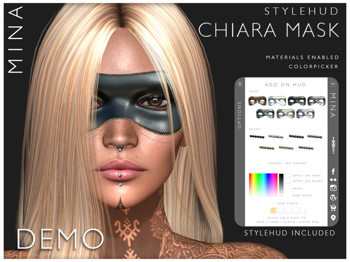 DEMO - MINA Hair - Chiara - MASK
