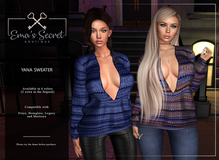 -Ema's Secret- Yana Sweater Fatpack (add me)
