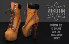 [NikotiN] SplitRock Heels (Green)