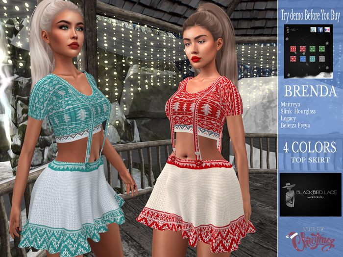 CHRISTMAS-Brenda-Xmas Dress by BL