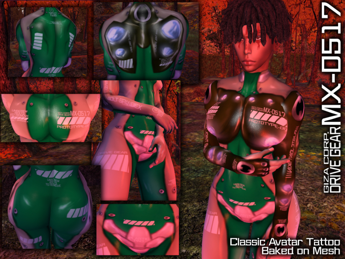 [LZRain] Giza Corp. Drive Gear MX-0517 (BI-0HZ Variant) (SFW) (Bakes on Mesh, Classic)