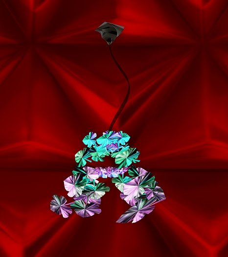 BRILLIANT LEAF HANGING LIGHT  boxed