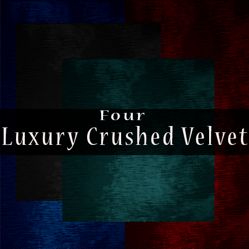 Full Perm Luxury Crushed Velvet Plush 