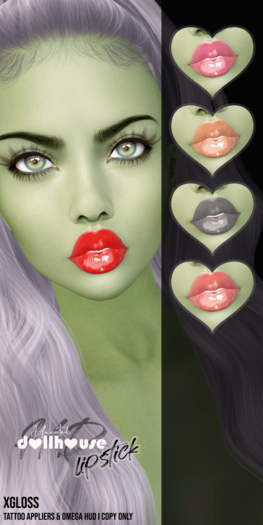 H.D.13 - Lipstick: XGloss (wear me)