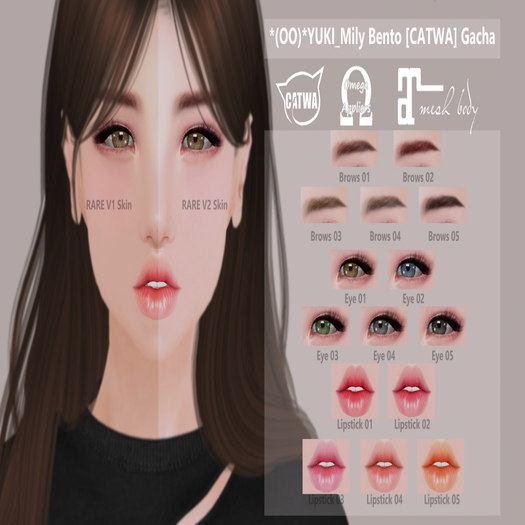 *(OO)*YUKI_Mily Bento [CATWA] DEMO