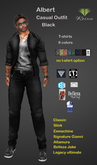 Res_Albert Casual outfit Black