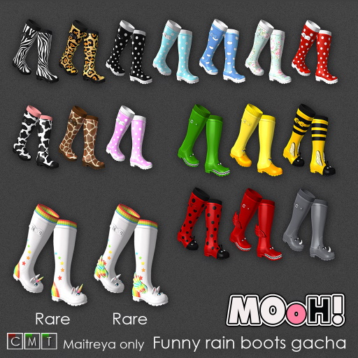 MOoH! Rain boot cow