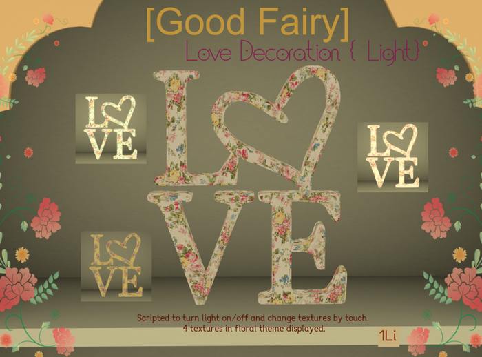 [Good Fairy] - Love Decoration {Roses}