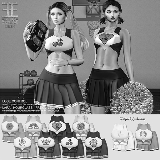 Entice - Lose Control Outfit - Graphic DEMO