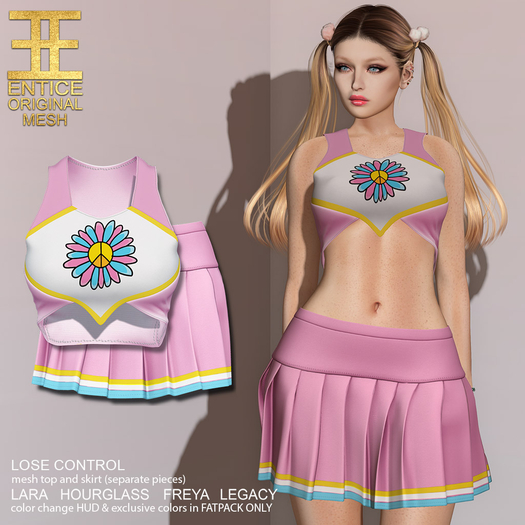 Entice - Lose Control Outfit - Graphic - Peace