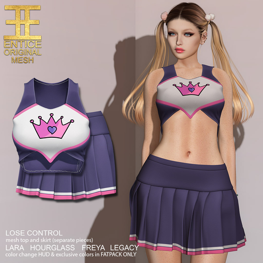 Entice - Lose Control Outfit - Graphic - Crown