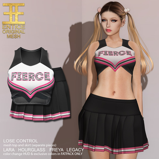 Entice - Lose Control Outfit - Cheer - Fierce