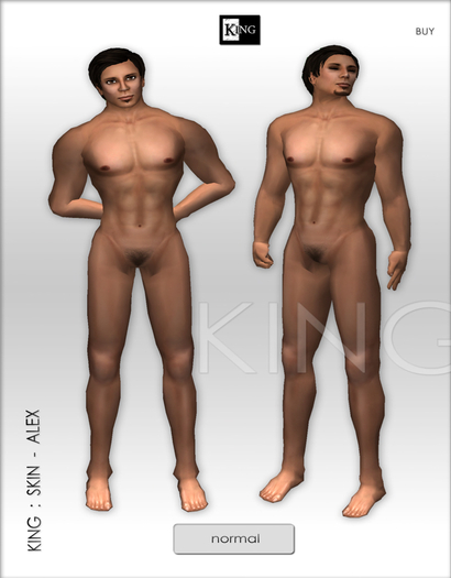 Alex Man Skin - NORMAL / 9 Face & 3 Shape