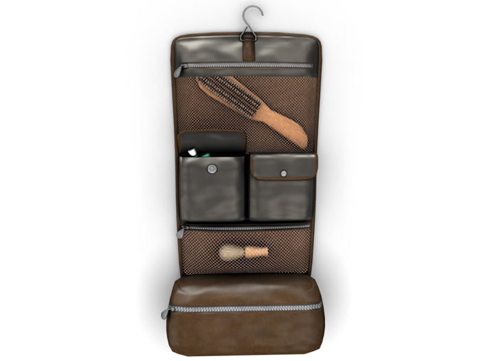 -David Heather-Travel Toiletry Bag RARE