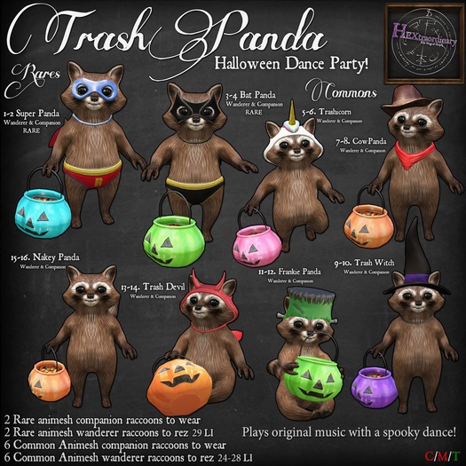 3. *HEXtraordinary* Bat Panda - Wanderer - RARE